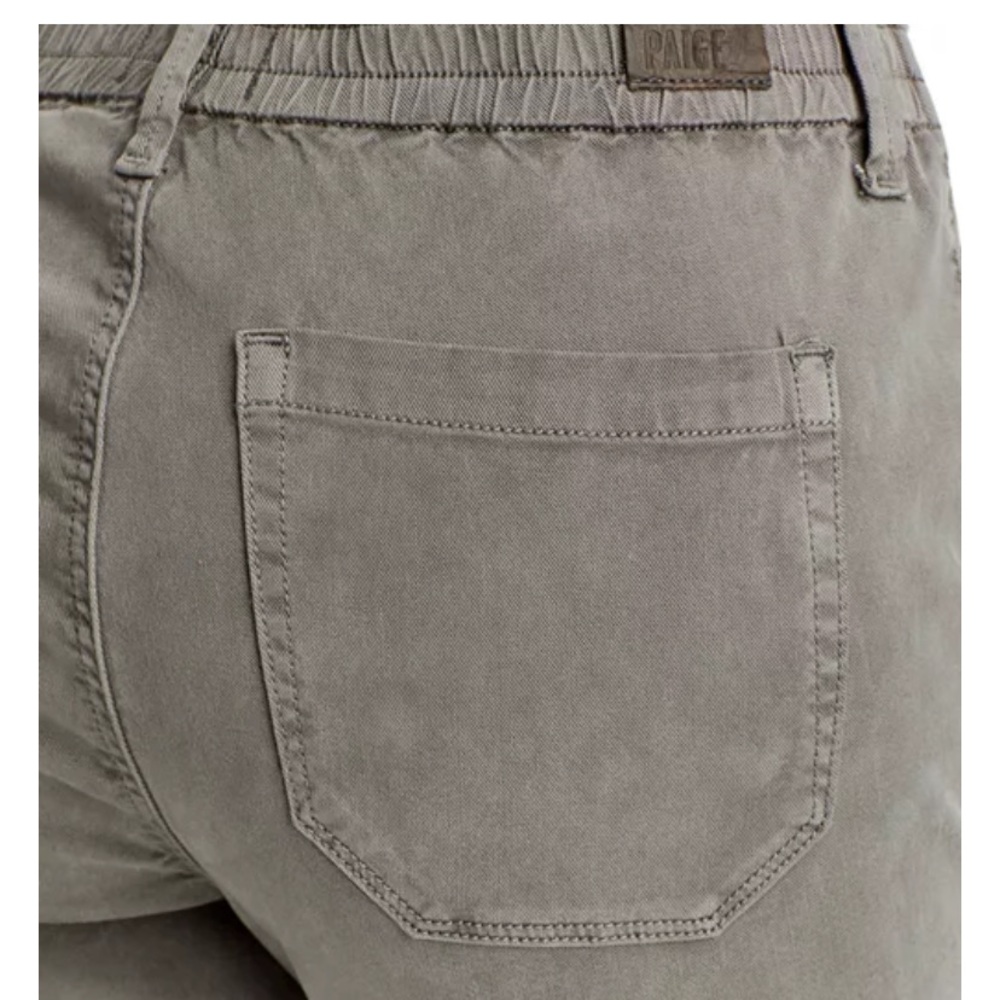 Paige Light Gray Drawstring Pants - image 3